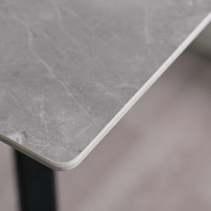 Стол Граф Серый нераздвижной 1000-800 мм ДСВ столешница