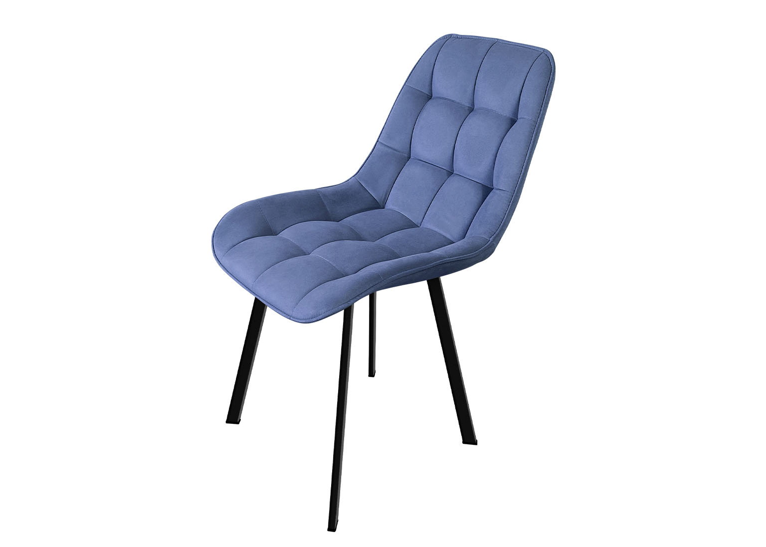 Стул 32 Мягкое сиденье и спинка Велютто 48 Чёрный муар металл каркас РУСТ Стул 32 Мягкое сиденье и спинка Велютто 48 Чёрный муар металл каркас РУСТ