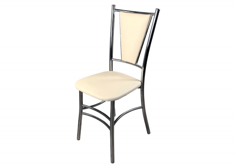 Стул Марсель Металл Хром кожзам 14 мс РУСТ